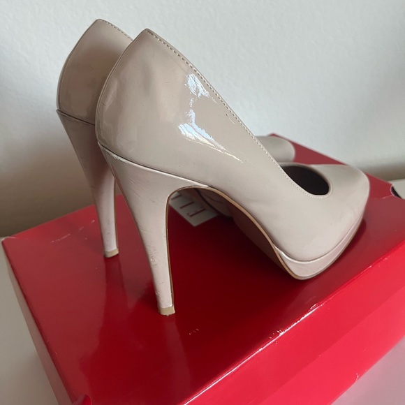 Nude platform heels - Picture 3 of 7